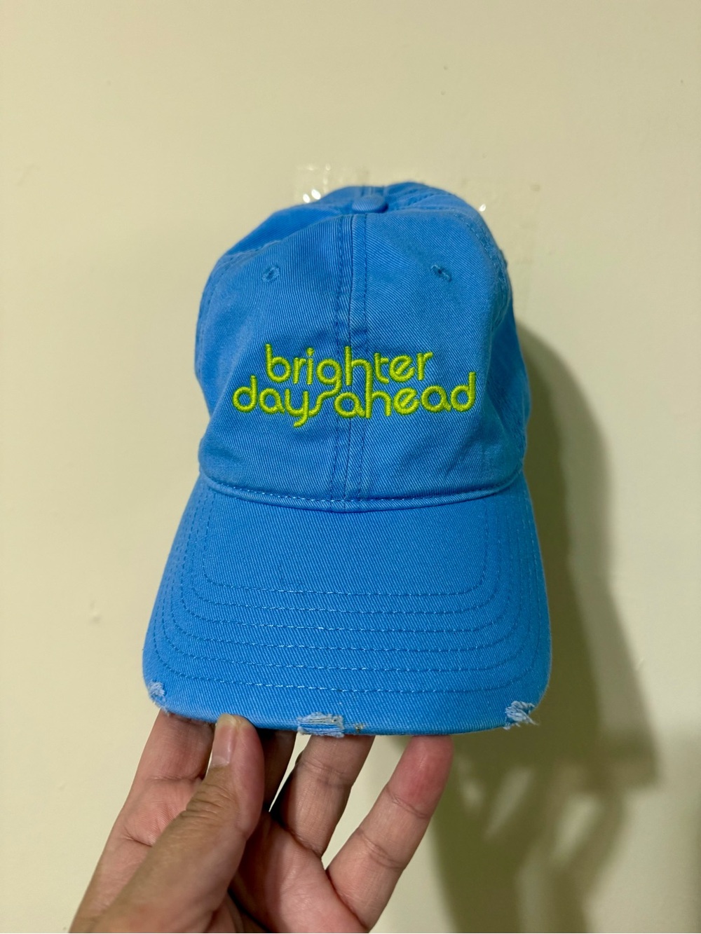 Aerie Brighter Days Ahead Blue Baseball Cap